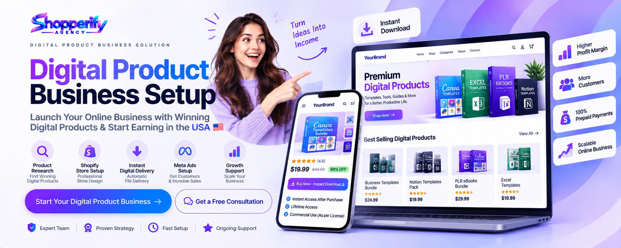 Digital Product Selling Business